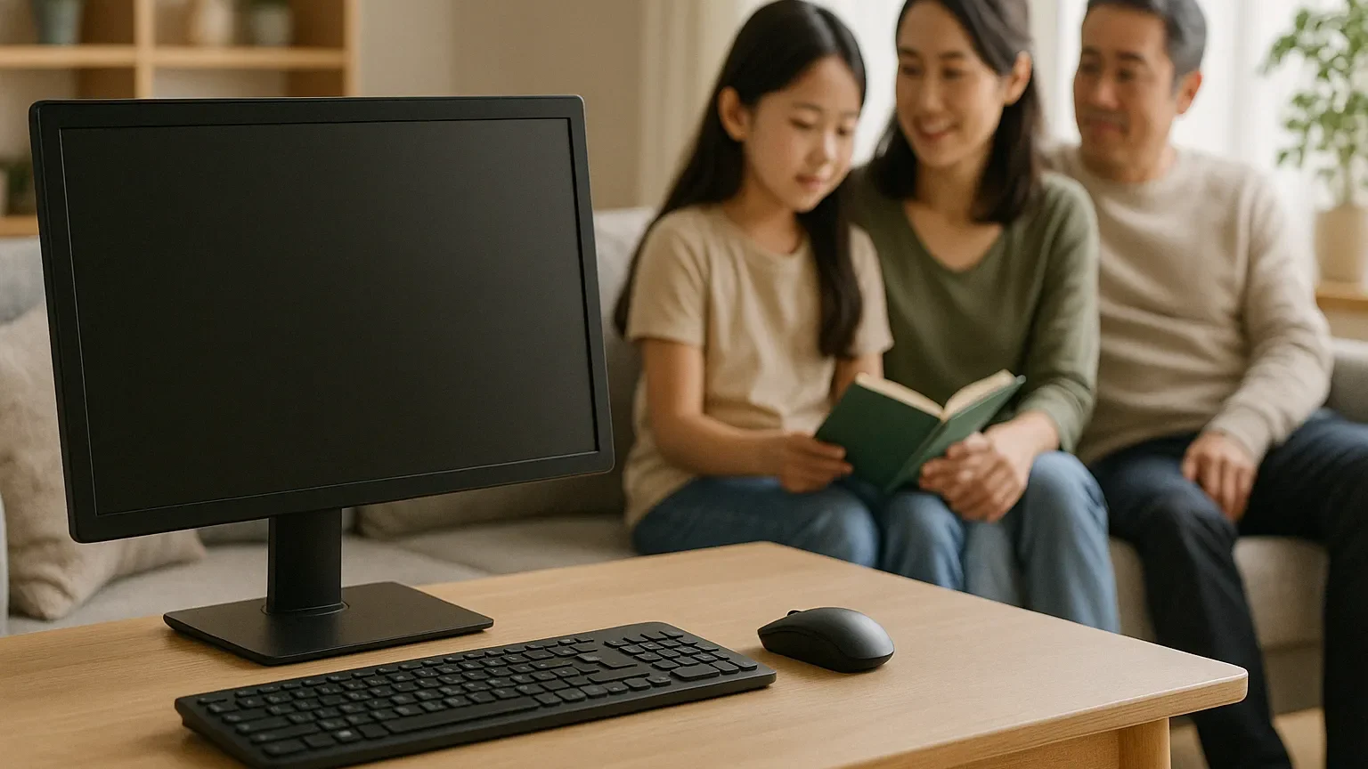 家族で共用しているパソコン